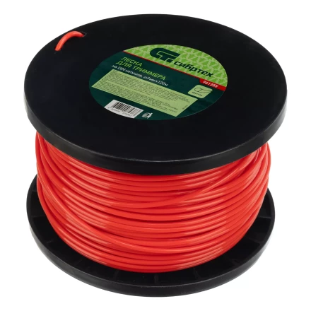 Леска для триммера круглая, на DIN катушке, 3.0 мм х 120 м, Россия Сибртех 961355 купить в Надыме