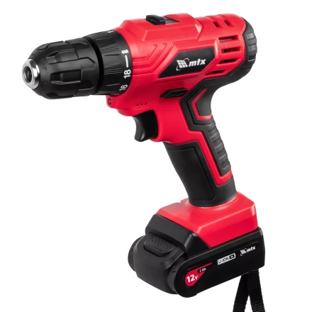 Дрель-шуруповерт аккумуляторная MTX MCDL-12-02, Li-Ion, 12 В, 2 акк. 26182 купить в Надыме