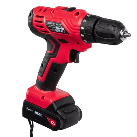 Дрель-шуруповерт аккумуляторная MTX MCDL-12-02, Li-Ion, 12 В, 2 акк. 26182 купить в Надыме