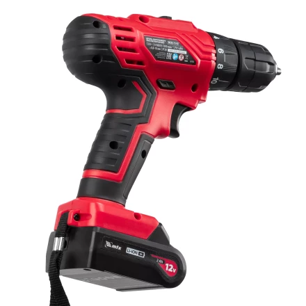 Дрель-шуруповерт аккумуляторная MTX MCDL-12-02, Li-Ion, 12 В, 2 акк. 26182 купить в Надыме