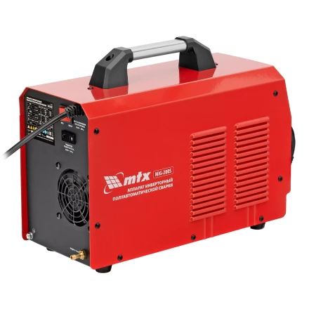 Аппарат инвертор. полуавтомат. cварки MTX MIG-200S, 200A, ПВ 60%, катушка 5 кг купить в Надыме