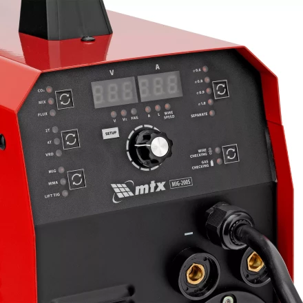 Аппарат инвертор. полуавтомат. cварки MTX MIG-200S, 200A, ПВ 60%, катушка 5 кг купить в Надыме