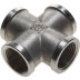 Крестовина GENERAL FITTINGS никелированная латунь, г/г/г/г, 3/4&quot; 51048-3/4 купить в Надыме