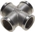 Крестовина GENERAL FITTINGS никелированная латунь, г/г/г/г, 3/4&quot; 51048-3/4 купить в Надыме