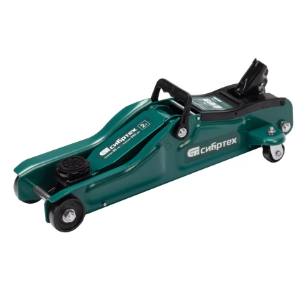 Домкрат гидравлический подкатной Сибртех 50830, 2 т, 85-330 мм, низкий подхват купить в Надыме