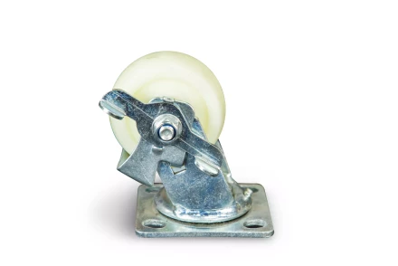 Колесо большегрузное поворотное SCdnb 42 100 мм полипропиленовое с тормозом 1024222 купить в Надыме