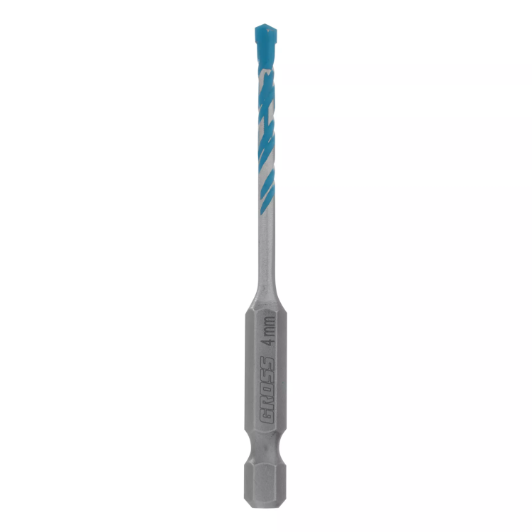 Сверло универсальное Gross, Multipurpose PRO, 6-гр. хвостовик, 4мм, 706010 купить в Надыме