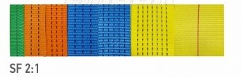 Лента текстильная для стяжных ремней SF2 р-н 8 тонн лента 100 мм купить в Надыме