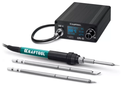 KRAFTOOL KPI-10 программируемая индукционная паяльная станция 50  480°C, 100 Вт 55343 купить в Надыме