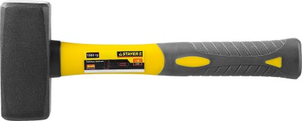 Кувалда STAYER &quot;PROFI&quot; кованая с двухкомпонентной фиберглассовой ручкой, 1,5кг 20052-15 купить в Надыме