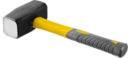 Кувалда STAYER &quot;PROFI&quot; кованая с двухкомпонентной фиберглассовой ручкой, 1,5кг 20052-15 купить в Надыме