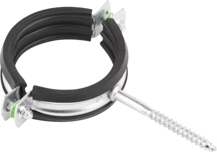 ЗУБР. Хомут трубный оцинкованный, с шурупом, 2", 40шт 37854-58-63-40 купить в Надыме