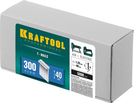 Гвозди тип 18GA (47 / 300 / F) 5000 шт 31785-40 купить в Надыме