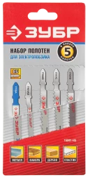 Наборы полотен для электролобзика по дереву и металлу серия МАСТЕР