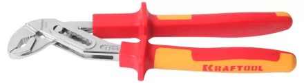 Клещи "ELECTRO-KRAFT", Cr-Mo сталь, двухкомпонентная маслобензостойкая рукоятка, хромированное покрытие, 250мм, KRAFTOOL 2202-10-25_z01 купить в Надыме