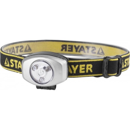 Фонарь STAYER &quot;STANDARD&quot; налобный светодиодный, 3ULTRA LED, 2CR2032 56580 купить в Надыме