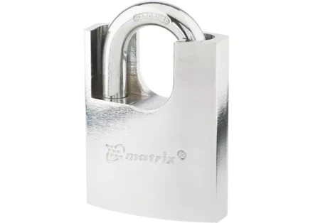 Замок навесной защищенная дужка 60 мм MATRIX 91806 купить в Надыме