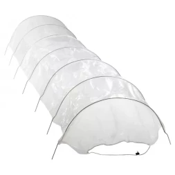 Парник GRINDA, в комплекте стальные оцинк. дуги и плёнка 120 микрон , 400х65х45 см 8-422356