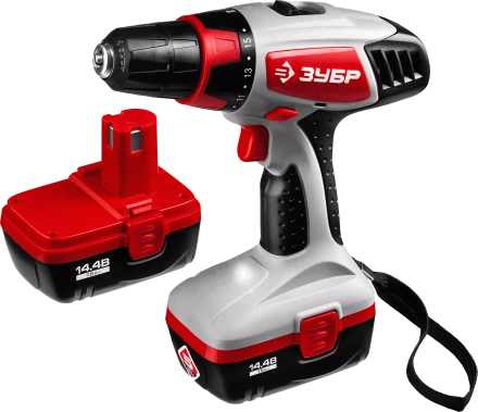 Дрель-шуруповерт 2 АКБ ЗДА-14.4-2 КИН серия МАСТЕР купить в Надыме