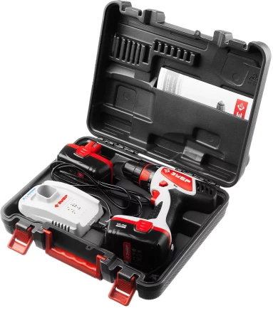 Дрель-шуруповерт 2 АКБ ЗДА-14.4-2 КИН серия МАСТЕР купить в Надыме