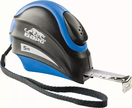 Рулетка Полимер 5 м * 19 автоматическая фиксация эргономичная форма  БАРС 32502 купить в Надыме