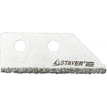 Лезвие STAYER &quot;PROFI&quot; сменное с карбидным напылением для скребка 33415, 2шт. 33415-S2 купить в Надыме