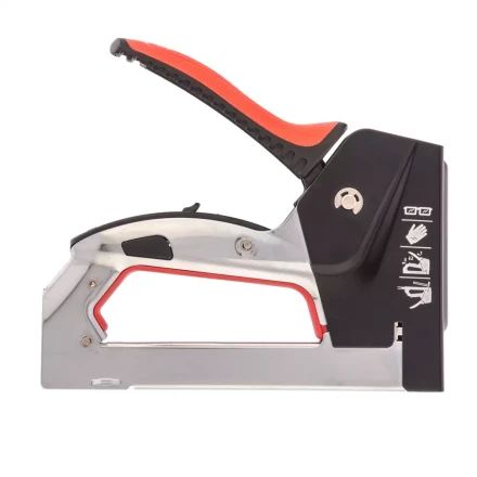 Степлер мебельный стальной быстрая загрузка тип скобы 53 4-14 мм PRO Matrix 40917 купить в Надыме