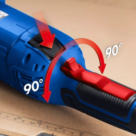 ЗУБР d 180 мм, 2200 Вт, 45 мм, штроборез (бороздодел), Профессионал (ЗШ-П45-2200 ПТ) купить в Надыме