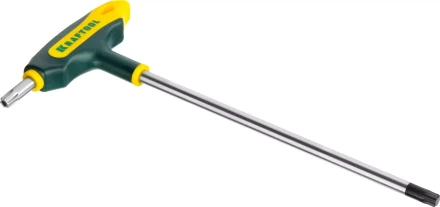 Набор KRAFTOOL Ключи "INDUSTRIE" имбусовые,Cr-Mo(S2),Т-образные,эргоном двухкомп рукоятка,TORX Hole 10-50,9 шт,в боксе 27455-H9 купить в Надыме