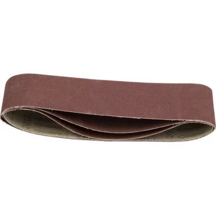 Лента STAYER "MASTER" шлифовальная универсальная бесконечная на тканевой основе, для ЛШМ, P120, 75х533мм, 3шт 35442-120 купить в Надыме