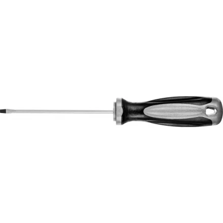 Отвертка MIRAX 25095-03-10, закаленный стержень, двухкомпонентная рукоятка, SL3x100мм 25095-03-10 купить в Надыме