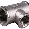 Тройник GENERAL FITTINGS переходной, никелированная латунь, г/г/г, 3/4"-1/2"-3/4" 51060-3/4-1/2-3/4 купить в Надыме