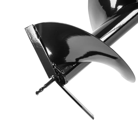 Шнек для грунта E-300, диаметр 300 мм, длина 800 мм,соединение 20 мм, несъемный нож Denzel 56026 купить в Надыме