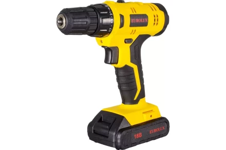 Дрель-шуруповерт Eurolux ДА-18/2Li 72/14/40 купить в Надыме