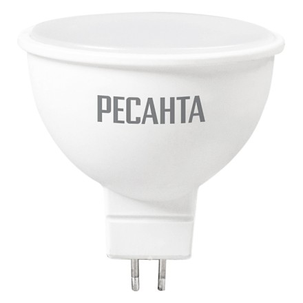 Лампа светодиодная РЕСАНТА LL-R-MR16-7W-230-3K-GU5.3 76/1/23 купить в Надыме
