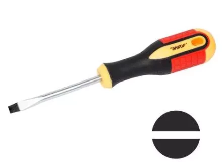 Отвертка шлиц. 1,2х6,5х125мм,трехкомп рук. 19615 купить в Надыме