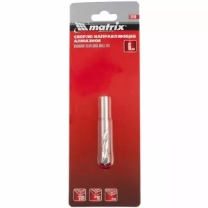 Сверло направляющее алмазное 6мм MATRIX 72600 купить в Надыме