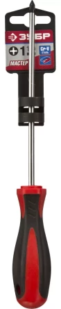 Отвертка ЗУБР "МАСТЕР", Cr-v, эргономичная двухкомпонентная рукоятка, PH1x150мм 25062-1-150_z03 купить в Надыме