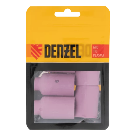 Набор керамических сопел для газовой линзы № 5, 6, 7, 8, 10 Denzel 93659 купить в Надыме