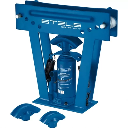 Трубогиб гидравлический 8 т в комплекте с башмаками 1/2–1 кейс STELS 18115 купить в Надыме