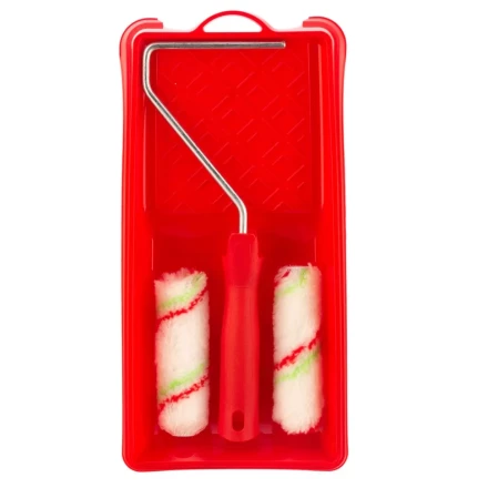 Малярный набор для работ с эмалями: кювета 150 мм х 290 мм и мини-валик 110 мм Сибртех 80453 купить в Надыме