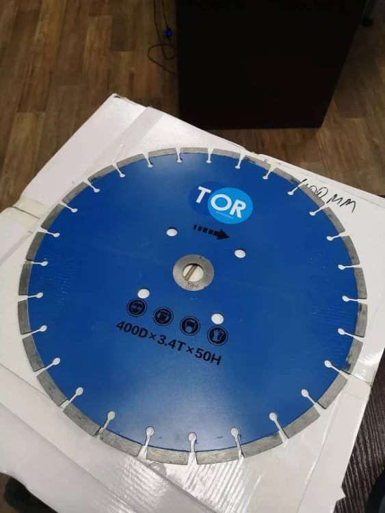 Диск по бетону для швонарезчиков HQR500A-2 (E) 400Dx3,6Tx50H (Cutter Disc 400 mm) 1019724 купить в Надыме