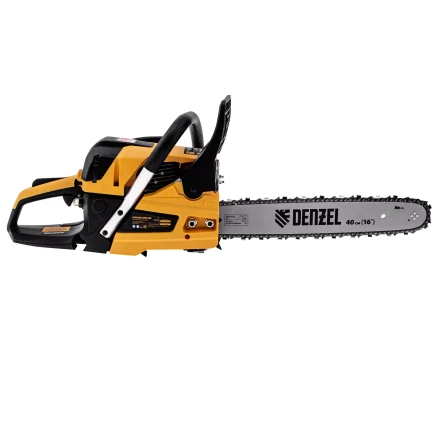 Пила цепная бензиновая Denzel DS-4516, шина 40 см, 45 см3, 2,5 л.с, шаг 0,325, паз 1,5 мм, 64 звена 95236 купить в Надыме