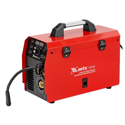 Аппарат инвертор. полуавтомат. cварки MTX MIG-220S 94304, 220A, ПВ 60%, катушка 5 кг купить в Надыме