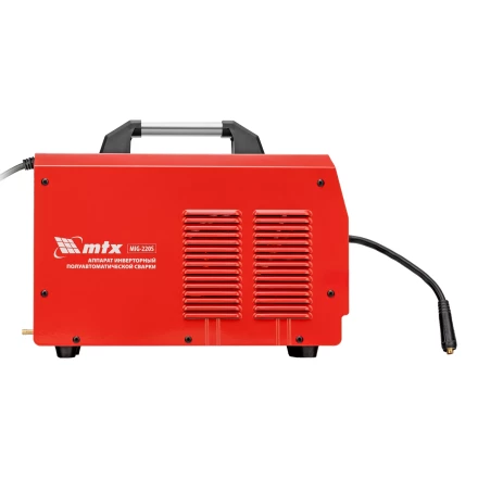 Аппарат инвертор. полуавтомат. cварки MTX MIG-220S 94304, 220A, ПВ 60%, катушка 5 кг купить в Надыме