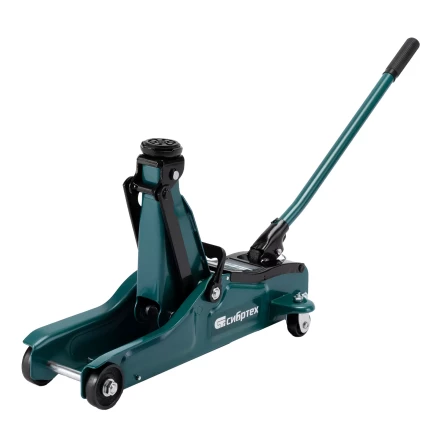 Домкрат гидравлический подкатной Сибртех 50831, 2 т, 85-330 мм, низкий подхват, в пласт. кейсе купить в Надыме