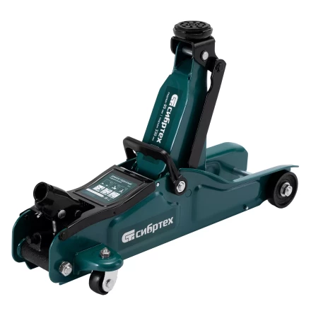 Домкрат гидравлический подкатной Сибртех 50831, 2 т, 85-330 мм, низкий подхват, в пласт. кейсе купить в Надыме