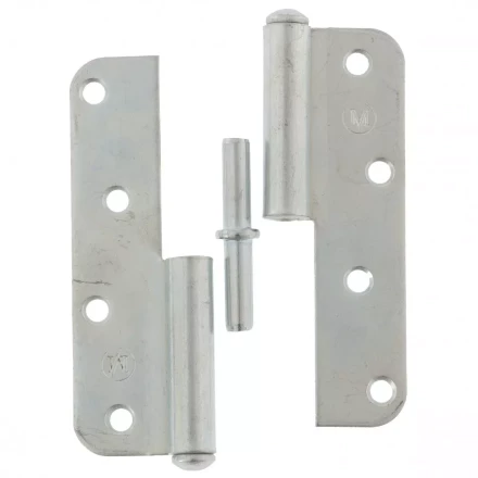 Петля накладная ПН1-110 правая цинк 4штуки  Металлист Россия 91554 купить в Надыме