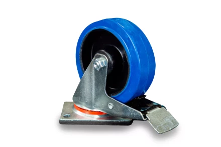 Колесо поворотное резина SRCLb 63 160 мм с тормозом (F) 1024397 купить в Надыме