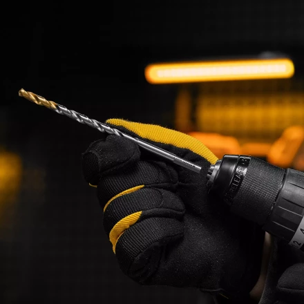 Сверло спиральное по металлу Denzel 6 х 139 мм, Р6М5, Golden Tip, удлиненное, 718256 купить в Надыме